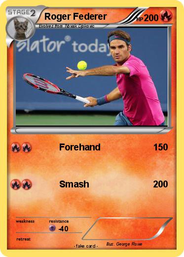 Pokemon Roger Federer