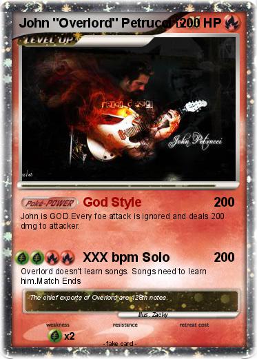 Pokemon John ''Overlord'' Petrucci