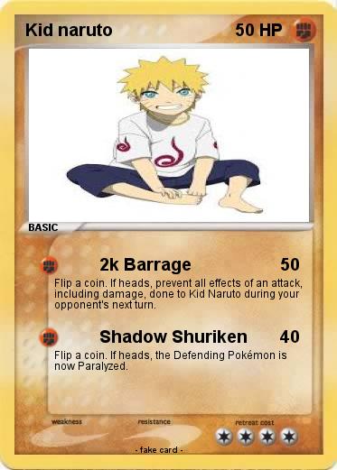 Pokemon Kid naruto