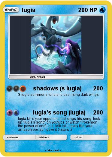 Pokemon lugia