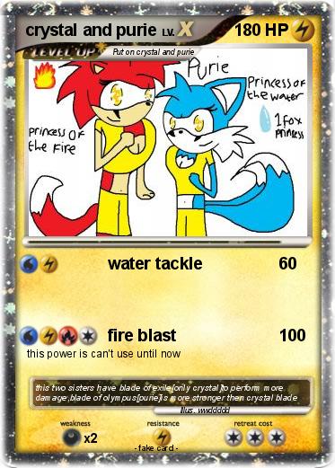 Pokemon crystal and purie