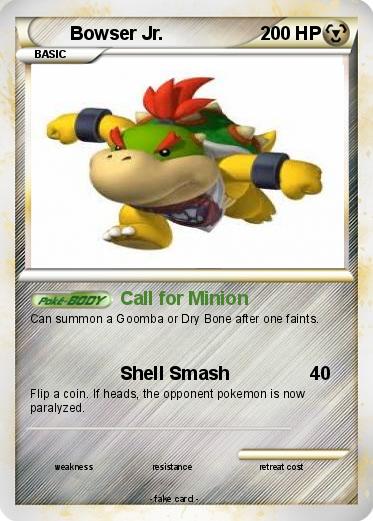 Pokemon Bowser Jr.