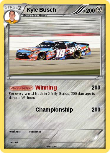 Pokemon Kyle Busch