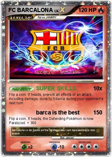 Pokemon FC BARCALONA