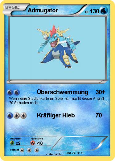 Pokemon Admugator