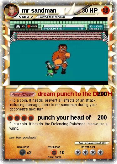 Pokemon mr sandman