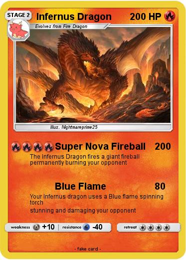 Pokemon Infernus Dragon