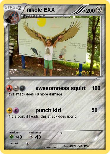 Pokemon nikole EXX
