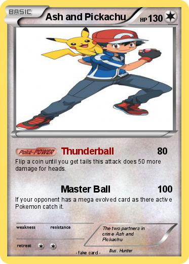 Pokemon Ash and Pickachu