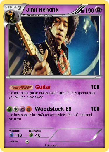 Pokemon Jimi Hendrix