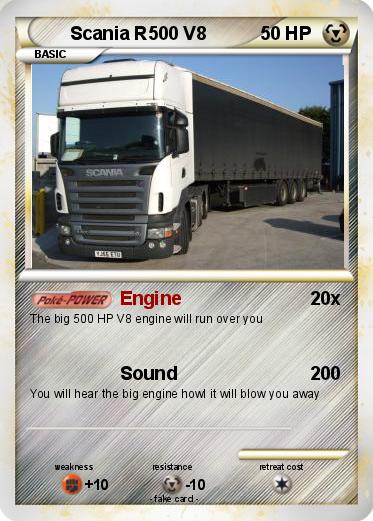 Pokemon Scania R500 V8