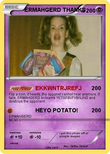 Pokemon ERMAHGERD THANKS