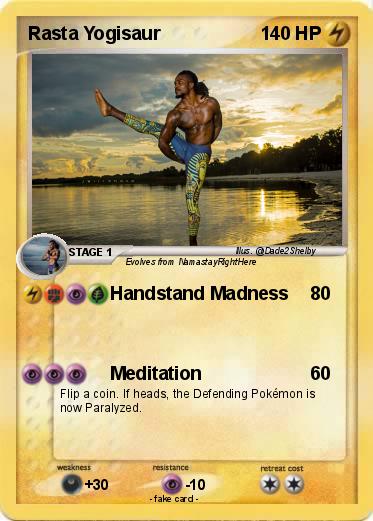 Pokemon Rasta Yogisaur