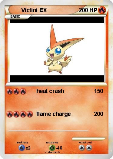 Pokemon Victini EX