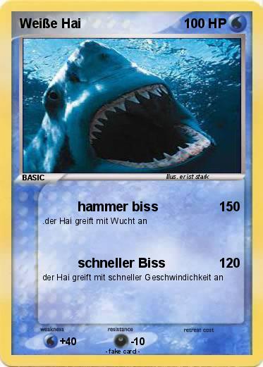 Pokemon Weiße Hai