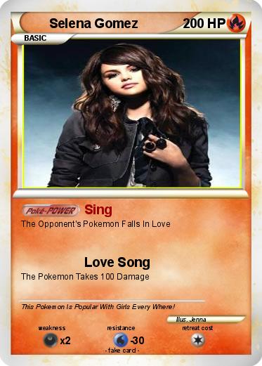 Pokemon Selena Gomez