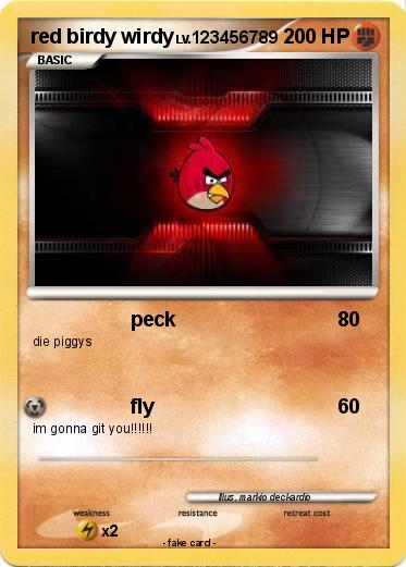 Pokemon red birdy wirdy