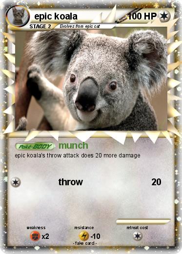 Pokemon epic koala