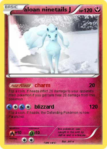 Pokemon aloan ninetails J