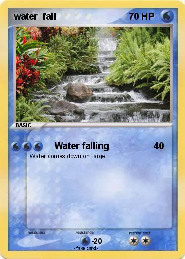 Pokemon water  fall