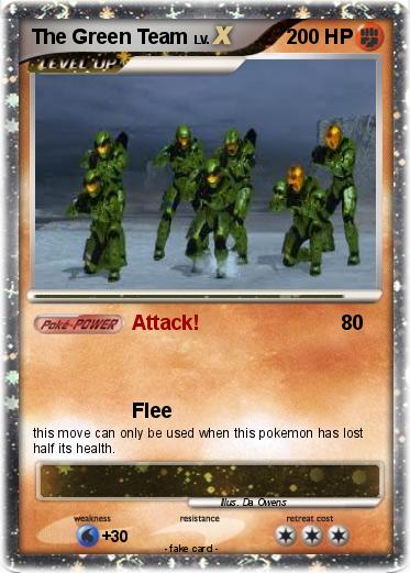 Pokemon The Green Team