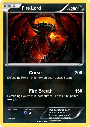Pokemon Fire Lord