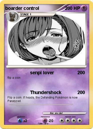 Pokemon boarder control