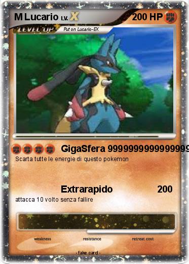 Pokemon M Lucario