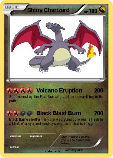 Pokemon Shiny Charizard