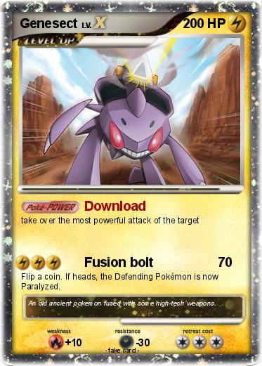 Pokemon Genesect