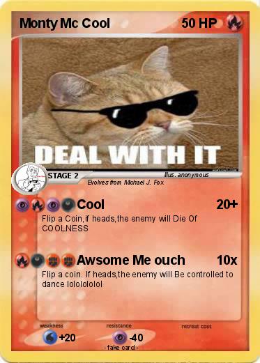 Pokemon Monty Mc Cool