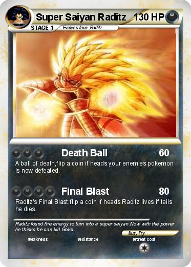 Pokemon Super Saiyan Raditz