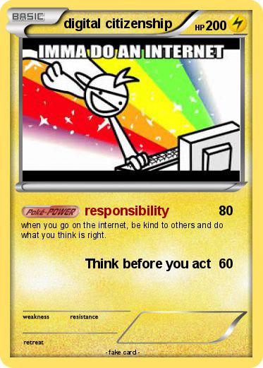 Pokemon digital citizenship