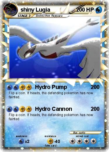 Pokemon shiny Lugia
