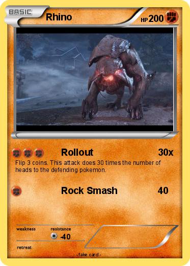 Pokemon Rhino