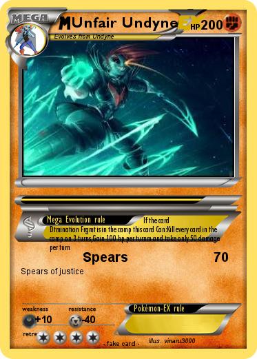 Pokemon Unfair Undyne