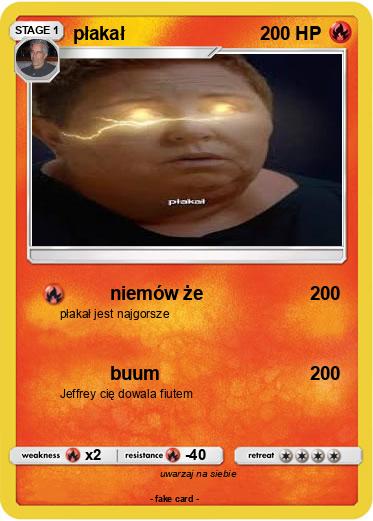 Pokemon płakał