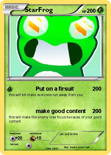 Pokemon StarFrog