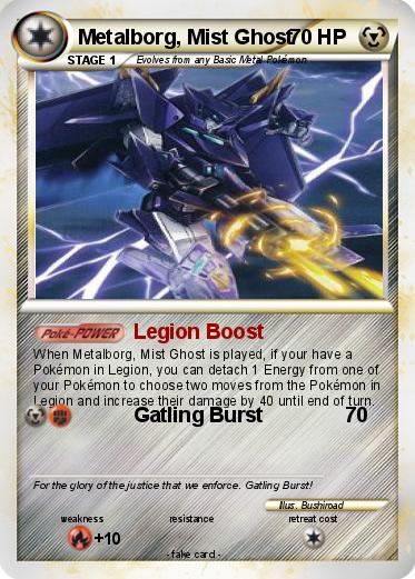 Pokemon Metalborg, Mist Ghost