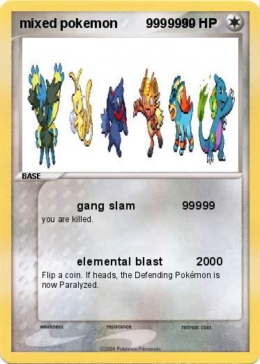 Pokemon mixed pokemon        9999999