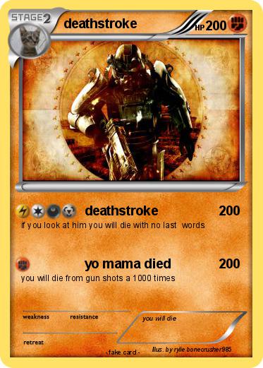 Pokemon deathstroke
