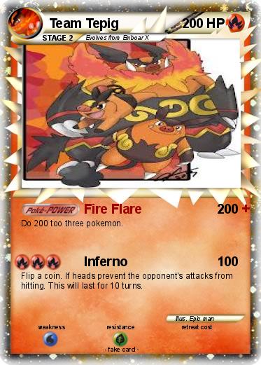 Pokemon Team Tepig