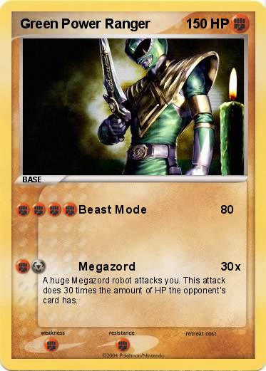 Pokemon Green Power Ranger