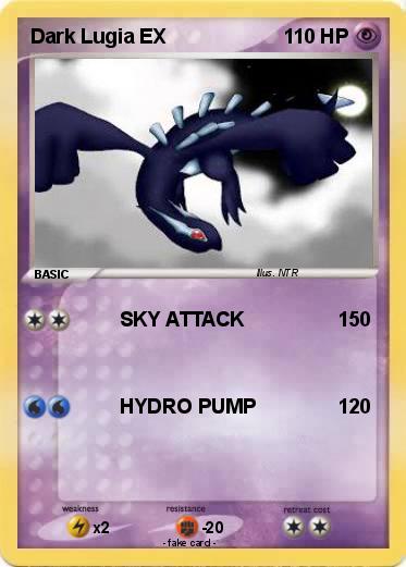 Pokemon Dark Lugia EX