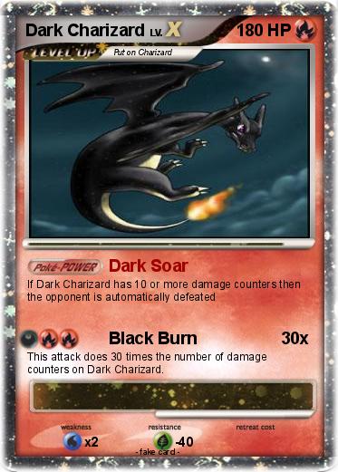 Pokemon Dark Charizard
