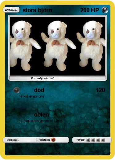Pokemon stora björn