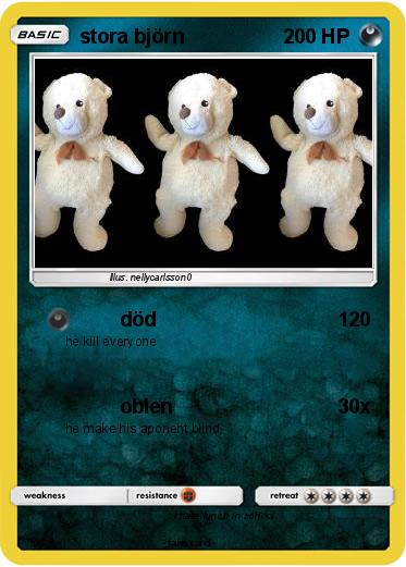 Pokemon stora björn