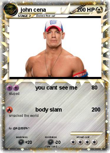 Pokemon john cena