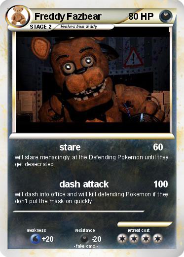 Pokemon Freddy Fazbear