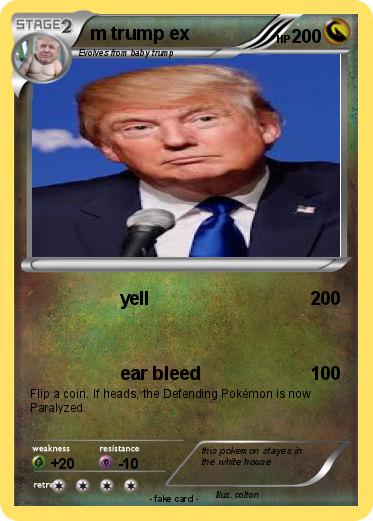 Pokemon m trump ex